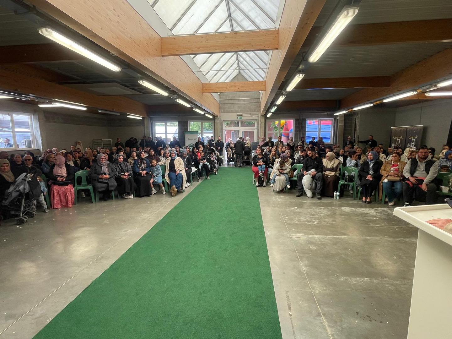 Kuran kursu gösterimizden kareler..
